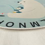 Conceptum Alfombra Azul 90 x 90 cm